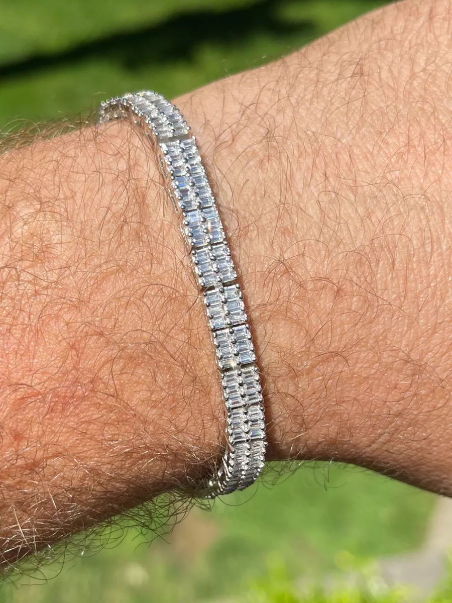 Louis Vuitton High Jewelry Diamond Tennis Bracelet