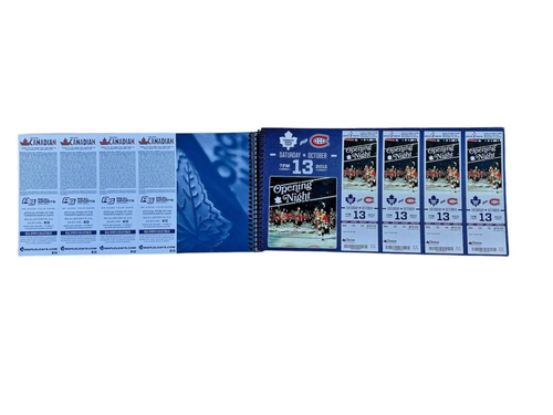 Libro oficial de cuatro hojas de arce de Toronto 2012-13 180 boletos de temporada sin usar 🏒 - Imagen 8 de 22