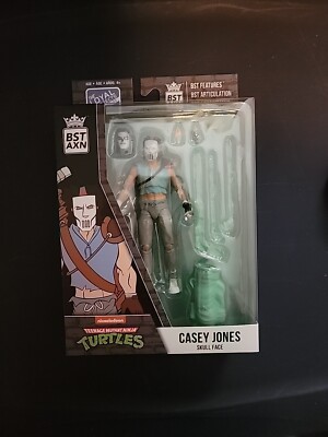 TMNT CASEY JONES SKULL FACE 5'' ACTION FIGURE  2022 BST AXN NIB