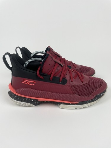 Zapatos de baloncesto para hombre Under Armour Curry 7 Underrated Tour talla 7,5 3021258-605 - Imagen 2 de 11