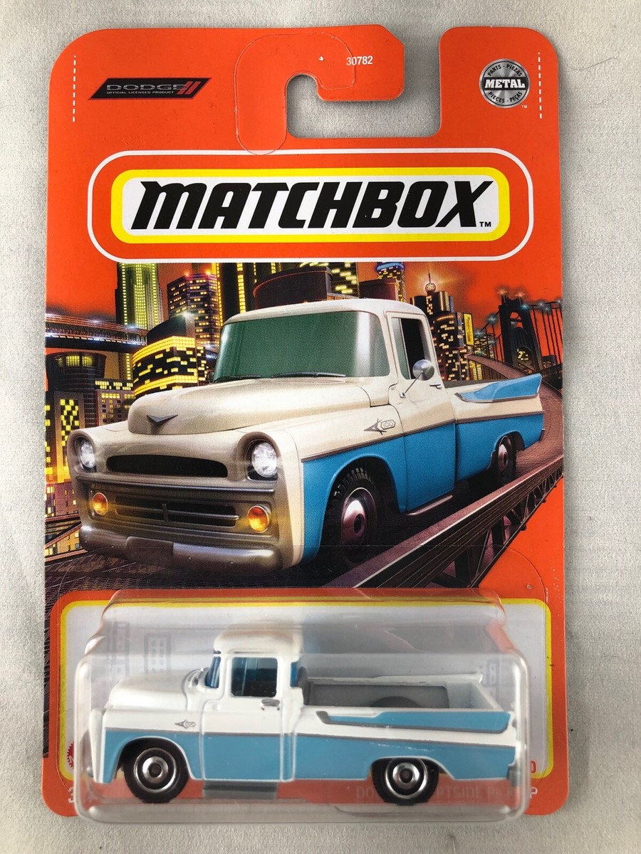 Matchbox 1957 Dodge Sweptside Pickup White and Blue | eBay