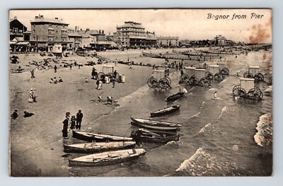 England: Bognor Regis, Sussex, vom Pier. Postkarte 1910
