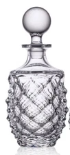 Decanter Whiskey Cognac Vodka  25 oz 750 ml Bohemia Crystal Carafe