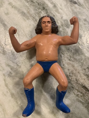 Andre the Giant Long Hair 1984 WWF LJN Titan Sport...