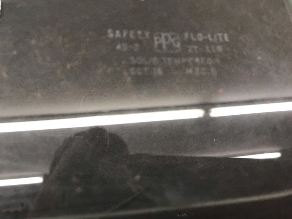 Chevy Chevette Pontiac Acadian 1976-1979 pasajero cuarto derecho ventana de vidrio Foto 2 de 3