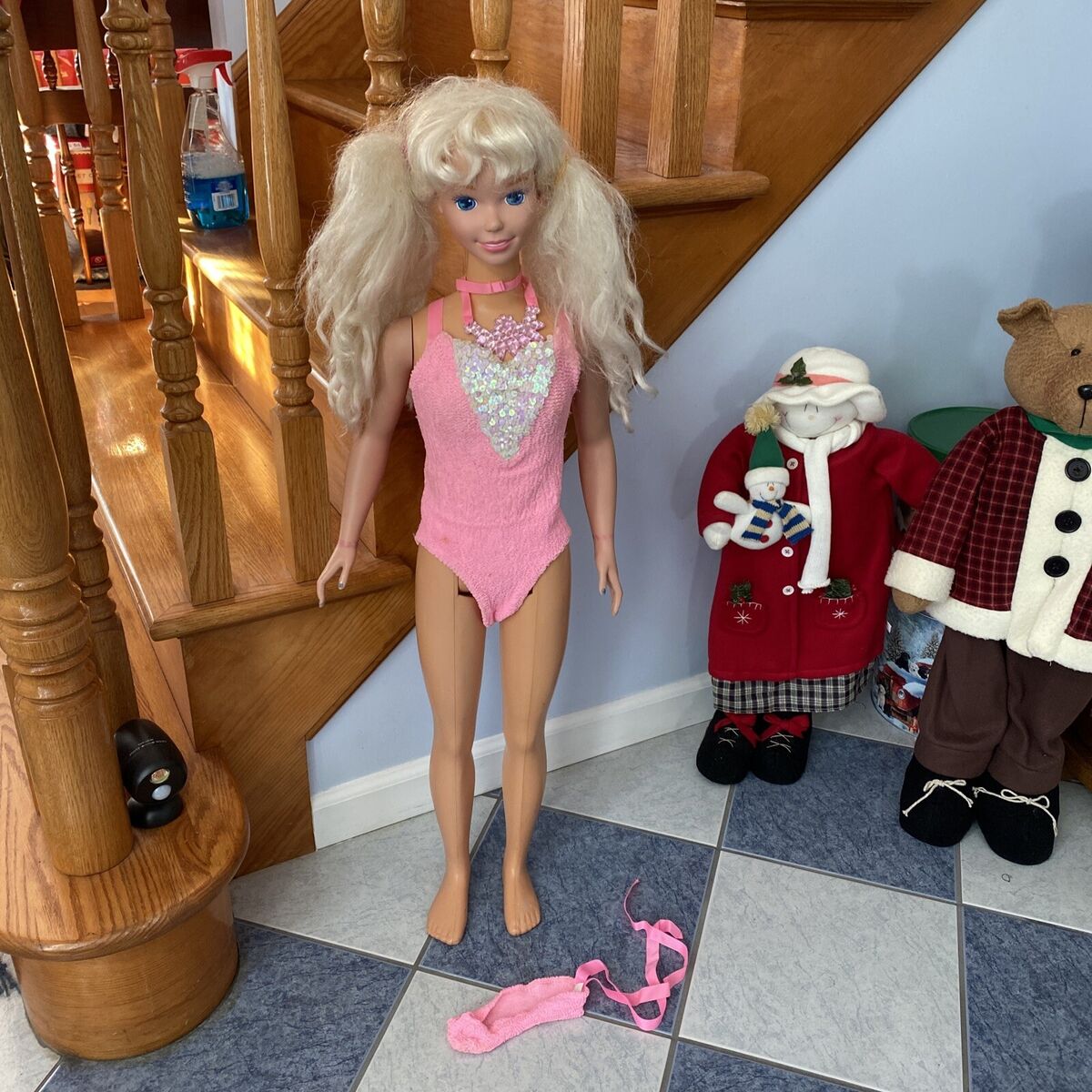Vintage 1992 Mattel My Size Barbie Doll 3 Feet Tall | eBay Vintage 1992 Mattel My Size Barbie Doll 3 Feet Tall | eBay