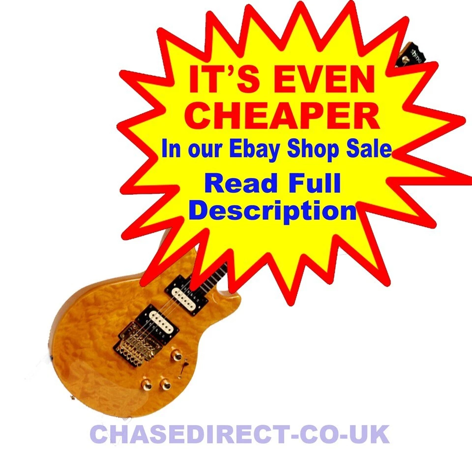Electric Guitar Shine SIL602AN Double Cut Away LP Style Set Neck