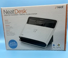 Neat Company NeatDesk Desktop Scanner and Digital Filing System Model 1000