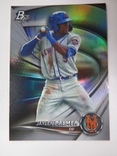 2022 Bowman Platinum Top Prospects Jaylen Palmer #TOP-74 New York Mets CARD