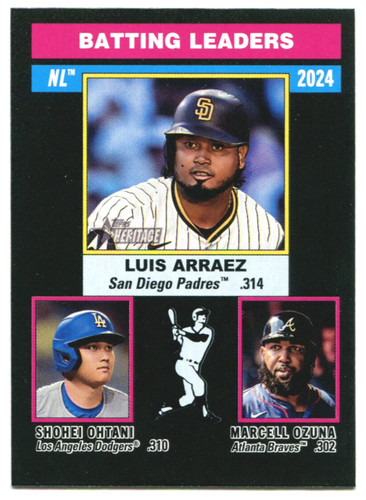 2025 Topps Heritage #191 Shohei Ohtani Dodgers