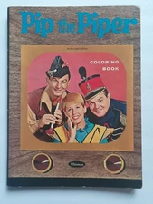 Pip The Piper 1962 Whitman Coloring Book 