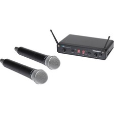 Samson Concert 288 Dual-Channel Wireless Handheld Microphone System with Q6 Caps