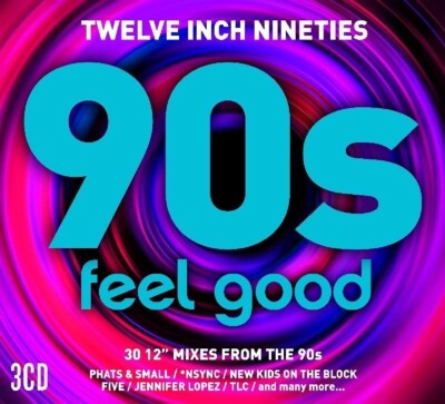 12'' Nineties Feel Good NEW SEALED 3xCD 1990s