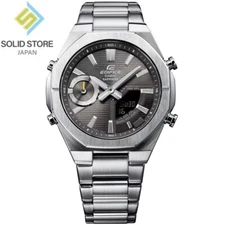 CASIO EDIFICE ECB-S10YD-8AJF Smartphone Link Bluetooth Watch Gray Dial 43mm