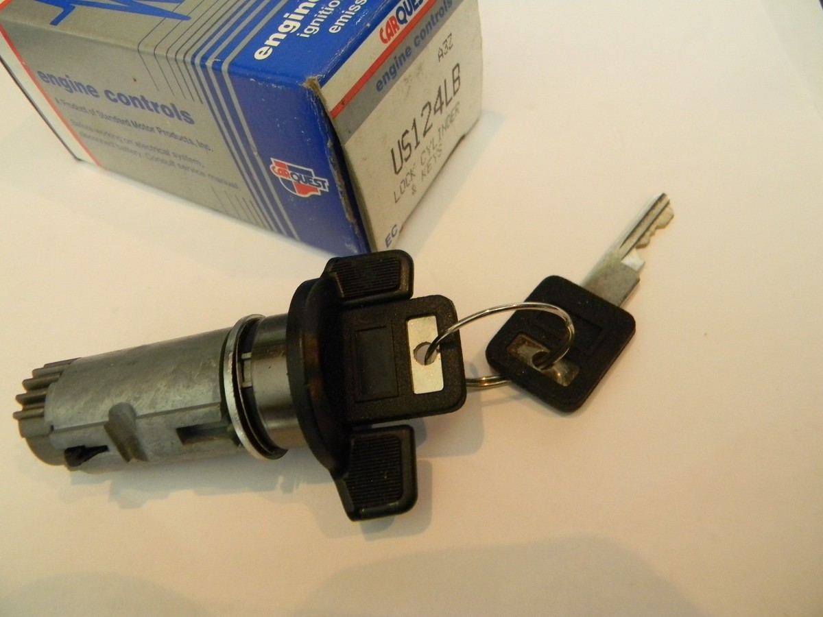New Pontiac Chevy Ignition Lock Cylinder & 2 Keys Berreta Tempest