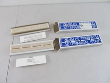 QTY=2 AP Products Terminal Strip Breadboard 6.5” Long New in Boxes w/ Hardware