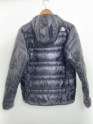 THE NORTH FACE DOWN JACKET LIGHT HEAT HOODIE M POLYESTER Black 