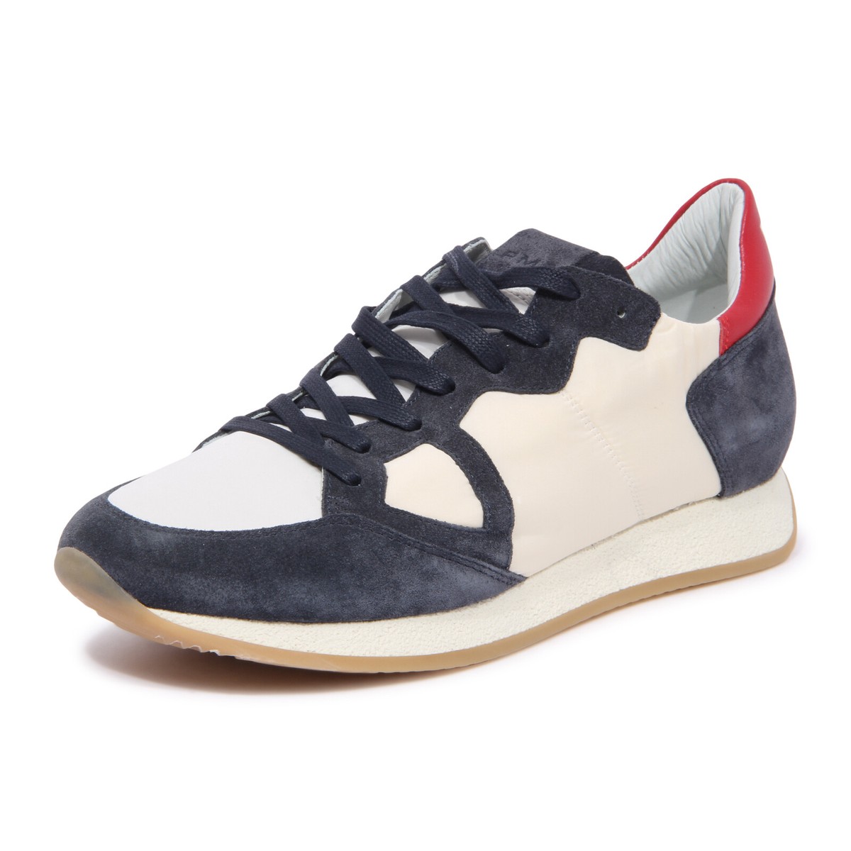 0772AU sneaker uomo PHILIPPE MODEL MONACO VINTAGE man shoes UK