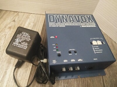MACKENZIE DYNAVOX DIGITAL AUTOLOAD MESSAGE, MUSIC SYSTEM DV-2000 MT SERIES
