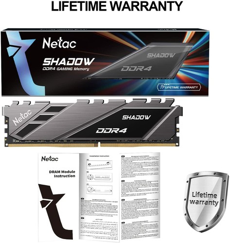 Netac Shadow DDR4 2666 MHz 8GB CL19 Arbeitsspeicher RAM GAMING Memory - Bild 6 von 6