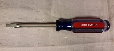 Craftsman 1/4 in x 4 in Slotted Screwdriver (CMHT65014) | eBay