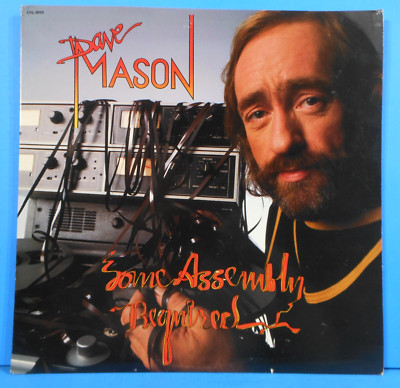 DAVE MASON SOME ASSEMBLY REQUIRED LP 1987 PROMO GREAT CONDITION!  VG+/VG++!!A
