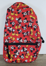 NWT Disney Jr Mickey Mouse SMALL Red Backpack