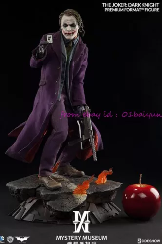 Perfect Sideshow 300251 1/4 Dark Knight Joker Premium Format PF Statue In Stock