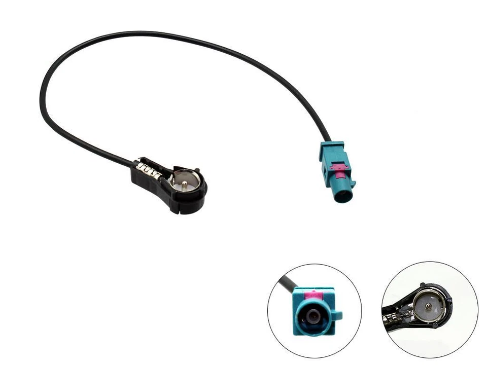 CT27AA18 Voiture Antenne Radio Adaptateur Câble Pour Dacia Logan MCV Sandero - Photo 1/1