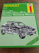 Haynes workshop manual for Renault 14.