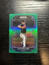 Kyle Muller 2022 Prizm Baseball - Green #14  - Atlanta Braves