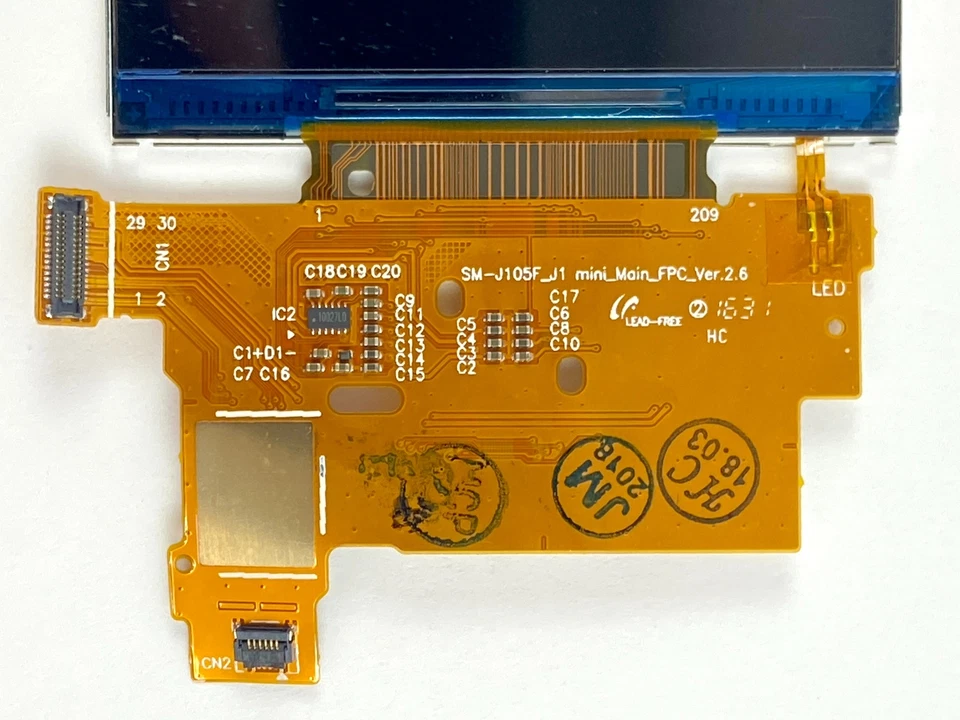 ЖК-дисплей только для Samsung Galaxy J1 Nxt лот из 5 - Изображение 2 из 4