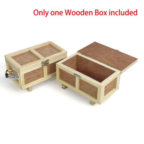 On Sale Decorative Wood Box for 1/14 1/12 RC Construction Vehicle Truck Forklift - Picture 3 of 10