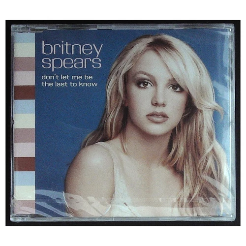 Britney Spears ‎Cd'S Singolo Don't Let Me Be The Last To Know / Jive ‎Sigillato