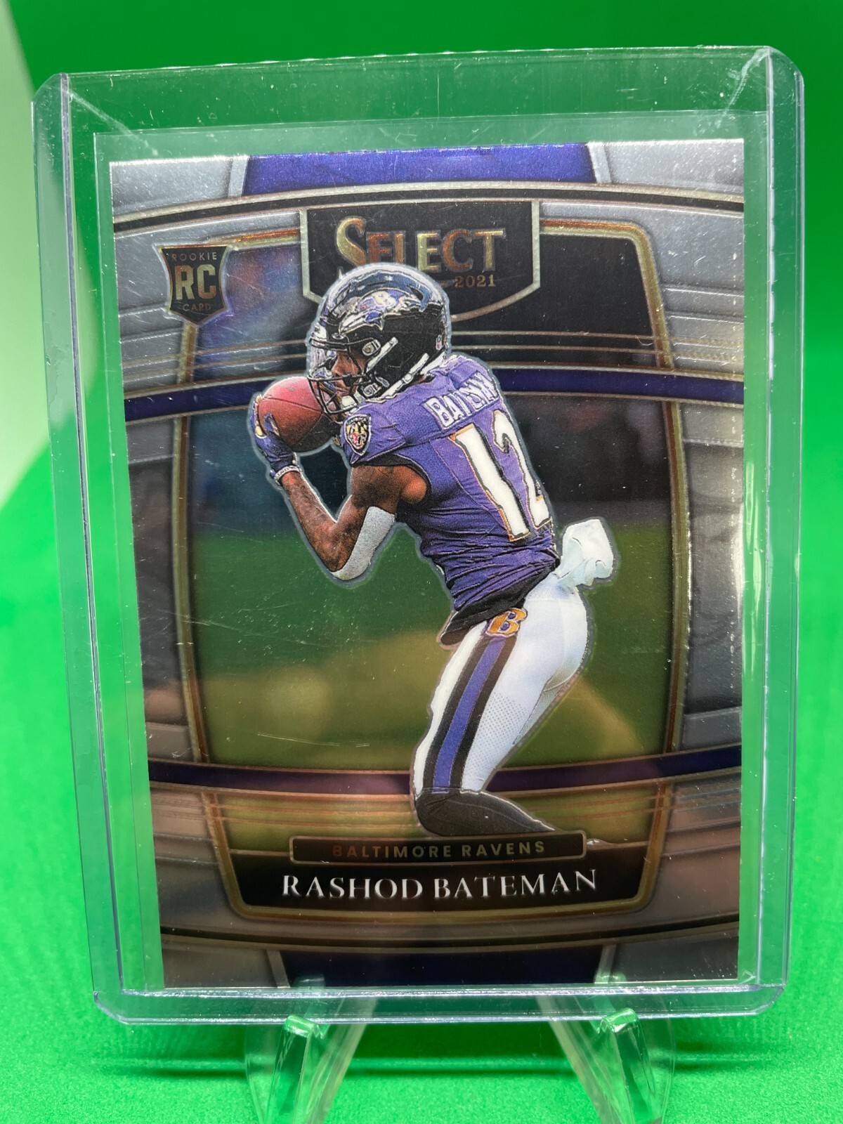 2021 Panini Select Football Rashod Bateman RC Rookie Card Concourse Level #55