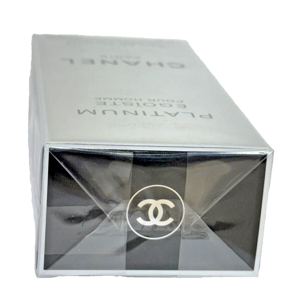 Chanel Platinum Egoiste Pour Homme 3,4 oz 100 ml eau de toilette spray para hombre Foto 4 de 4