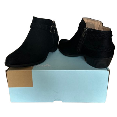LifeStride Stiefeletten Damen schwarz Gr. UK 5,5 EU 38,5 Adrianna Velocity 2.0 Reißverschluss.