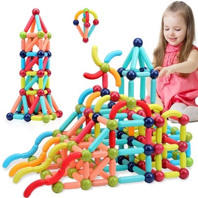 Couomoxa Magnetic Building Blocks For Toddlers Stem Educational Toys For 3 4 5