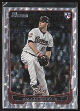 2012 Bowman Draft Picks & Prospects #37 Dallas Keuchel Silver Ice Astros (U)