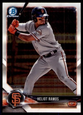 2018 Bowman Draft #BDC-133 Heliot Ramos Chrome