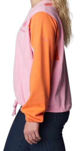 NEW W TAGS Columbia Women's Trek Seasonal FT Graphic Crew SIZE L - Picture 3 of 6
