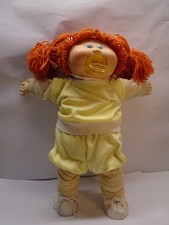 VTG Cabbage Patch Doll P Factory  Grn Eyes & ...