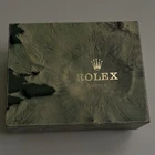 Vintage 1988 Rolex Oyster Perpetual Date Blue Dial Watch w/ Box & Papers