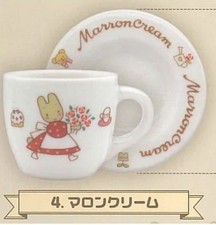 Sanrio Characters Marroncream 1.4 in mini Cup & Saucer #1 2026 K2 Station Japan