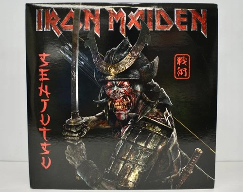 IRON MAIDEN Senjutsu 3 LP Walmart Exclusive RED/BLACK MARBLE VINYL
