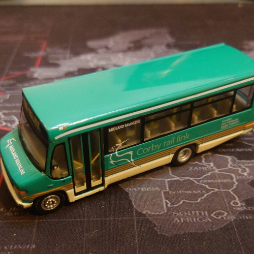 Corgi Original Omnibus 43410 Plaxton Beaver 2 Midland Mainline Corby Rail Link