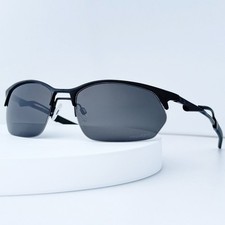 Oakley Wire Tap 2.0 OO4145 Prizm Grey Sunglasses Satin Black Frame 60mm