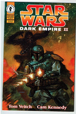 STAR WARS DARK EMPIRE II#2 NM 9.8!EVERY BOUNTY HUNTER ON NAR SHADDAA IS LOOKING!