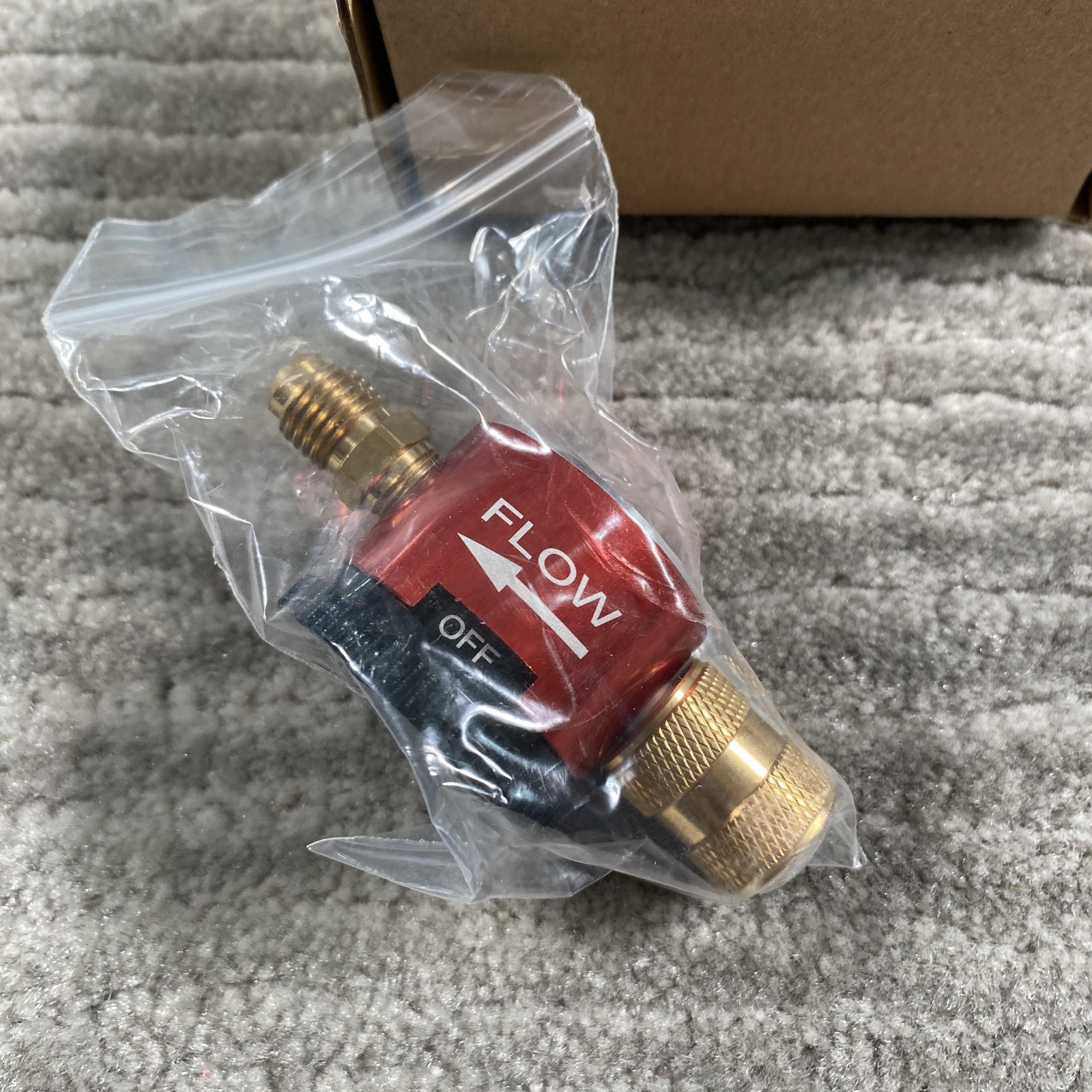 Nitrogen Flow Control Valve HVAC Purge Tool X001CUVQXI Brass Fittings Metal
