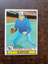 1979 Topps #269 Woodie Fryman Autographed Card - Montreal Expos Signed d. 2011